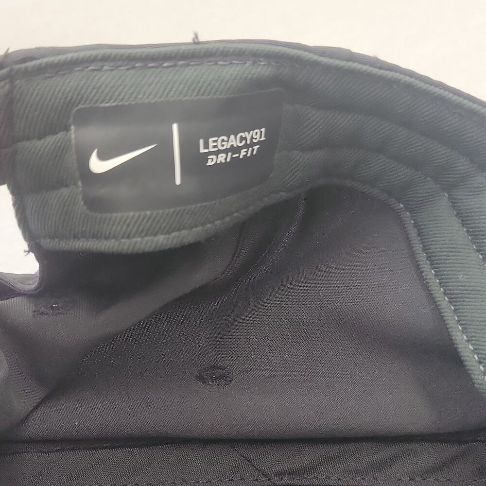 Nike Gray Solid Baseball Cap Hat Adjustable Men’s One Size Casual - Picture 6 of 7